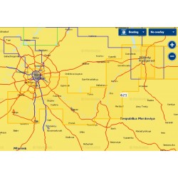 5G621S2 Navionics+ Small Gold, Река Москва, река Ока